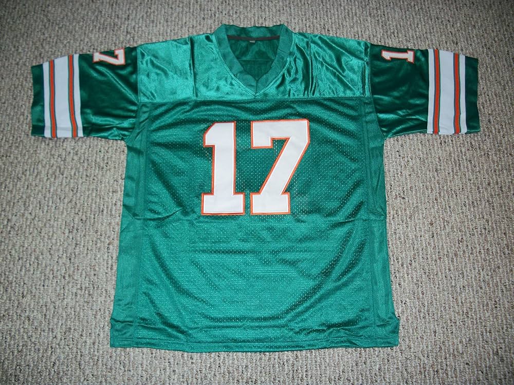 Amazon.com: Jaylen Waddle Jersey #17 Miami Custom Stitched